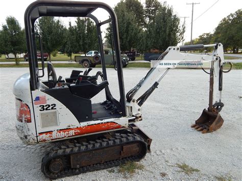 bobcat 322 1.5 ton mini-excavator specs|322 bobcat excavator for sale.